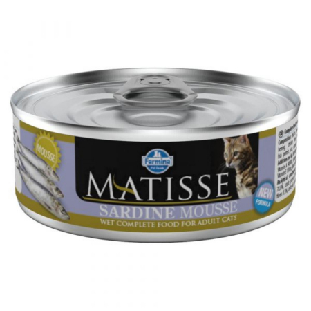 Hrana Umeda - Matisse hrana umeda pentru pisici cu sardine mousse 85 g