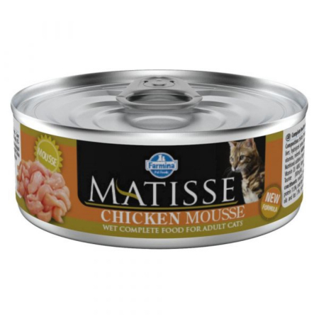 Hrana Umeda - Matisse hrana umeda pentru pisici cu pui mousse 85 g