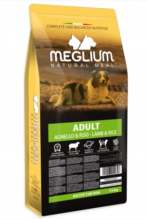 Hrana Uscata Caini - Meglium Dog Sensible Lamb & Rice 14kg