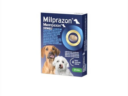 Caini - Milprazon chewable Dog 2.5mg/25mg (> 5 kg), 1 tableta
