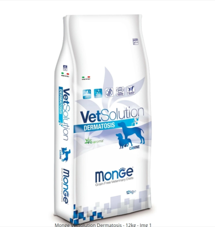 Caini - Monge VetSolution Dermatosis - 12kg