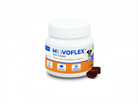 Suplimente nutritive, vitamine - Movoflex Soft pentru articulatii Chews M (15-35kg) 30 cpr