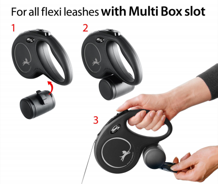 Multibox Flexi pentru recompense sau pungi igienice Negru [2]