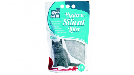 Asternut litiera / Nisip / Silicat - Nisip silicat, Mon Petit Ami Silicat Clasic, 7.6 l