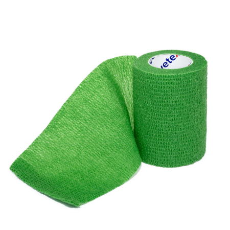 Farmacie Pisici - Bandaj autoadeziv Vetexx 7.5 cm x 4.5m verde