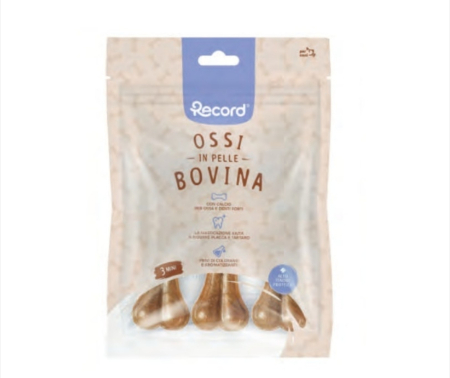 Recompense delicioase - Os piele vita, cu calciu - S - 3buc x 11 cm