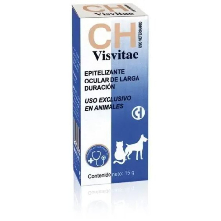 ORL Caini - CH VISVITAE special pentru pentru tratamentul keratoconjunctivitei Sicca și ulcerelor corneene 15 G