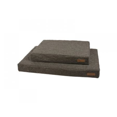 Paturi, perne si cosuri pentru pisici - OLERON- Perna dreptunghiulara plata pentru caini, gri- S 80x60x12 cm