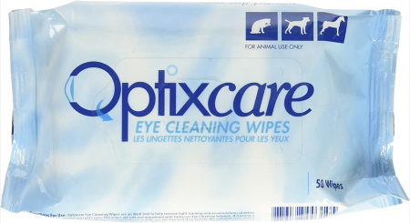 Curatare Ochi - Optixcare EYE CLEANING WIPES, 50 servetele umede