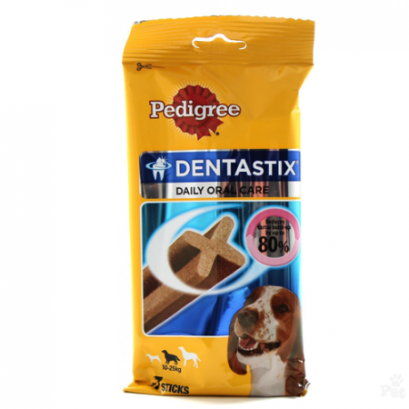 Caini - Pedigree Dentastix Talie Mediu 7 buc, 180g