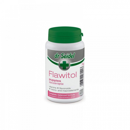 Caini - FLAWITOL PUPPY, Dr. Seidel, 120 Tablete