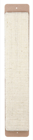 Pisici - Placa de Zgariat cu Sisal, Lemn Natural 11 x 56 cm