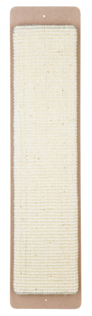 Pisici - Placa de Zgariat cu Sisal, Lemn Natural 17 x 70 cm