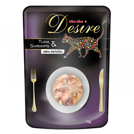 Hrana Umeda - Hrana Umeda Plic DESIRE Ton File si Creveti in Supa 70g