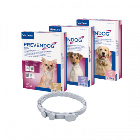 Prevendog zgarda antiparazitara pentru caini talie mare peste 25 kg - 75 cm/2 bucati [1]