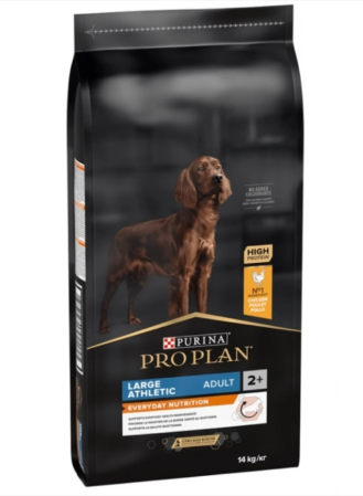 Caini - Pro Plan Large Athletic Adult,  pui, 14kg