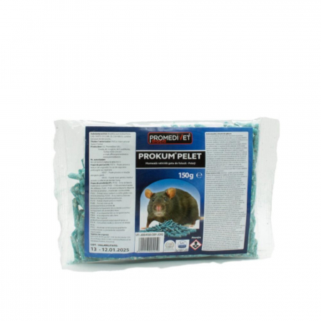 Combatere daunatori - Prokum pelet pentru soareci si sobolani 150 g