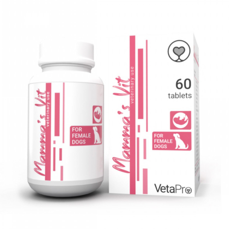 Diverse caini - VETAPRO mammas vit caini femele gestatie lactatie 60tab/cut complex multivitamine si minerale