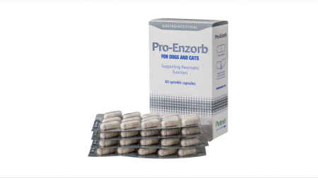 Afectiuni Digestive - Protexin Pro-Enzorb pentru caini si pisici, 60 capsule