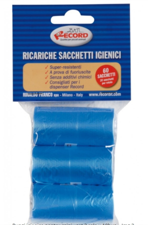 Pungi igienice pentru caini diverse culori Record - set 3 role x 10buc [2]