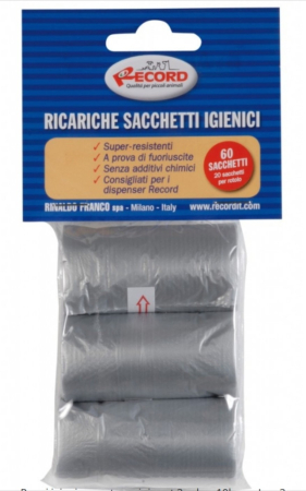 Pungi igienice pentru caini diverse culori Record - set 3 role x 10buc [1]