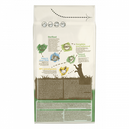Purina Cat Chow Pisica Adult Sterilizat cu Pui - 1.5 kg [2]