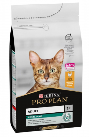 Hrana Uscata Pisici - PURINA PRO PLAN Original Adult Optirenal cu pui - 1,5 kg
