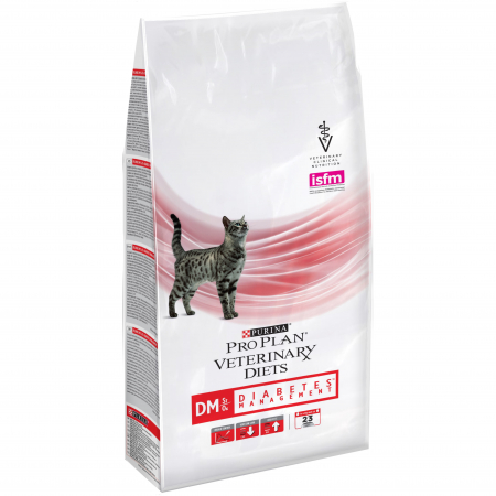 Promotii - Purina Veterinary Diets Feline DM, Diabetes Management, 1.5 kg