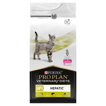 Pisici - Purina Veterinary Diets Feline HP, Hepatic, 1.5 kg