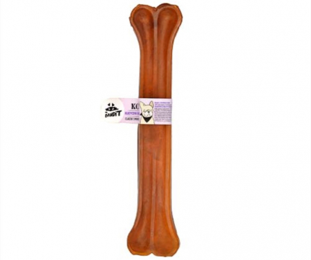Caini - Recompensa os clasic bone din piele de vita - 25 cm