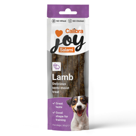 Super Reduceri - Recompense caini, Calibra Joy Dog Salami Lamb 30 g