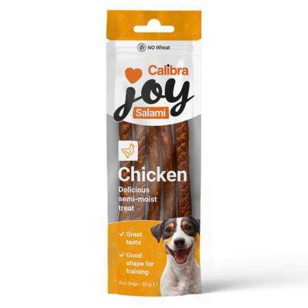 Super Reduceri - Recompense caini, Calibra Joy Dog Salami Chicken 30 g