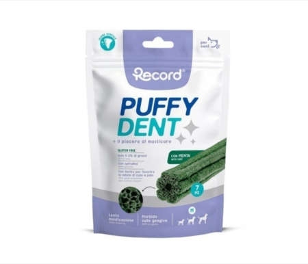 Recompense delicioase - Recompense caini - PuffyDent cu Menta - 105 g