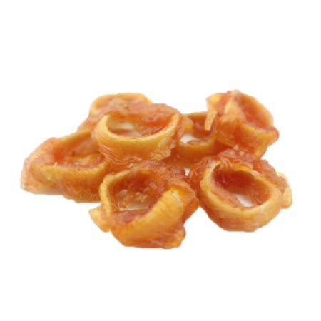 Caini - Recompense delicioase pentru caini Agility, rulada de cod impletita cu carne de pui, 500g