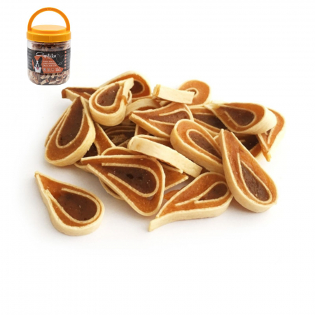 Caini - Recompense delicioase pentru caini Agility, pui si rata cu cod, 500g