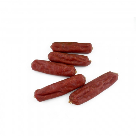 Caini - Recompense delicioase pentru caini Agility, carnaciori de rata uscati, 7cm, 500g