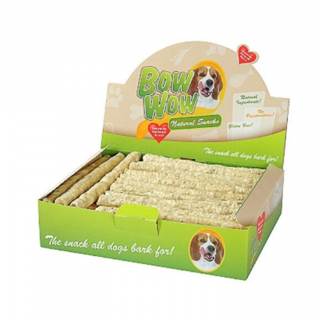 Caini - Recompense pentru caini Bow Wow Natural Stick, cu Vita si Organe de Vita, 22 cm, 50 buc