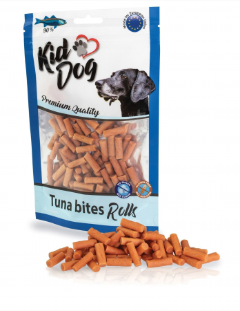 Recompense delicioase - KidDog Rulouri cu Carne de Ton, 80 g