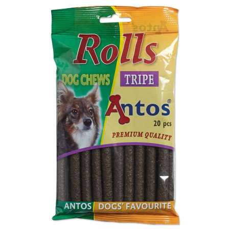 Caini - Recompense pentru caini Antos Rolls Tripe 20 bucati