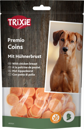 Caini - Recompense Pentru Caini, Premio, Rondele Cu Pui, 100 g