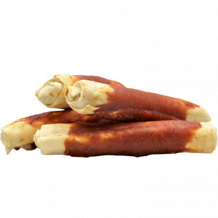 Recompense pentru caini Mr. Bandit WRAPPER XL, 13 cm, rata, 500g [1]