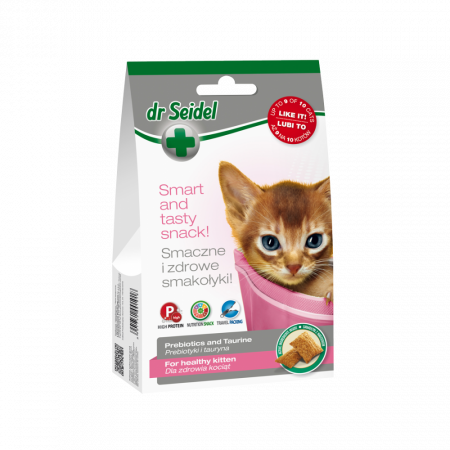 Recompense Delicioase - Recompense pentru pisici junior, Dr. Seidel, 50g