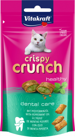 Pisici - Recompense pisica Vitakraft Crispy Crunch Dental 60 g