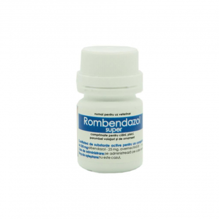 Caini - ROMBENDAZOL SUPER 20 Comprimate