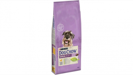 Caini - Dog Chow Senior cu Pui 14 kg