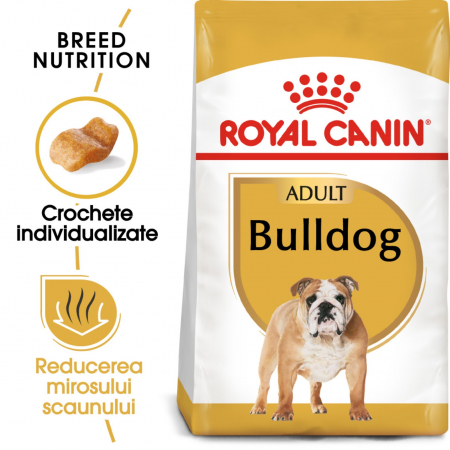Hrana Uscata Caini - Royal Canin Bulldog Adult 12 kg