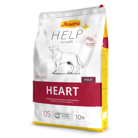 Diete veterinare caini - Hrana uscata Josera Help Heart Dog Dry 10 kg