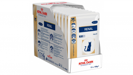 Royal Canin Felin Hrana Umeda Renal cu Pui  12x85 g [1]