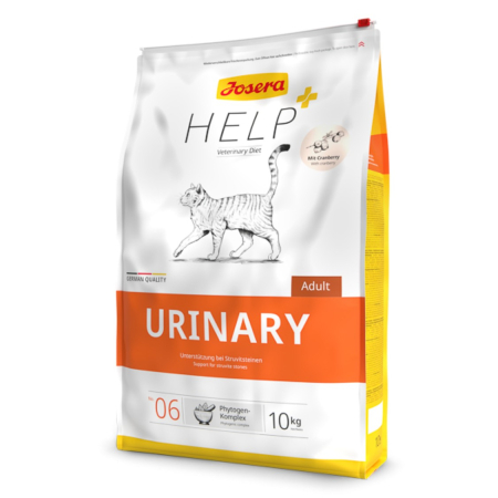 Diete veterinare pisici - Hrana uscata Josera Help Urinary Cat Dry 10 kg