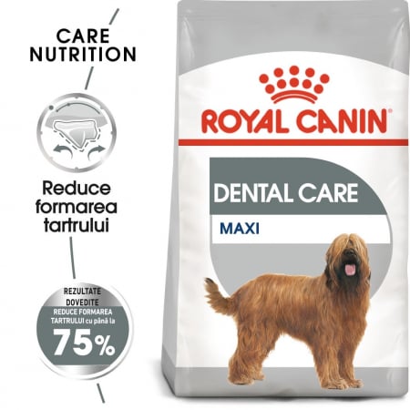 Royal Canin Maxi Dental Care Adult, hrană uscată câini, pentru dinti sanatosi, 9kg [0]